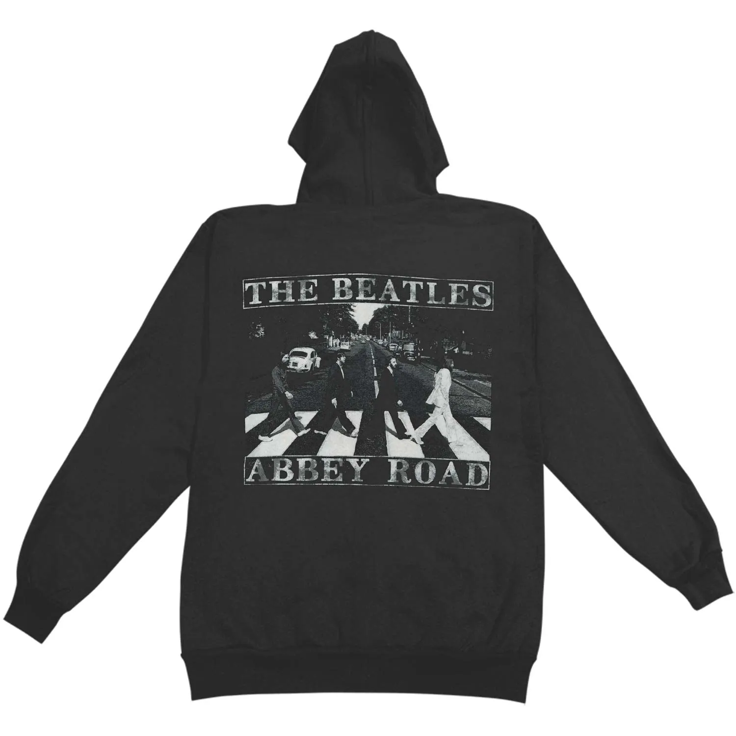 Abbey Road (Back Print) Zippered Hooded Sweatshirt sold by Rockabilia product image thumbnail 2