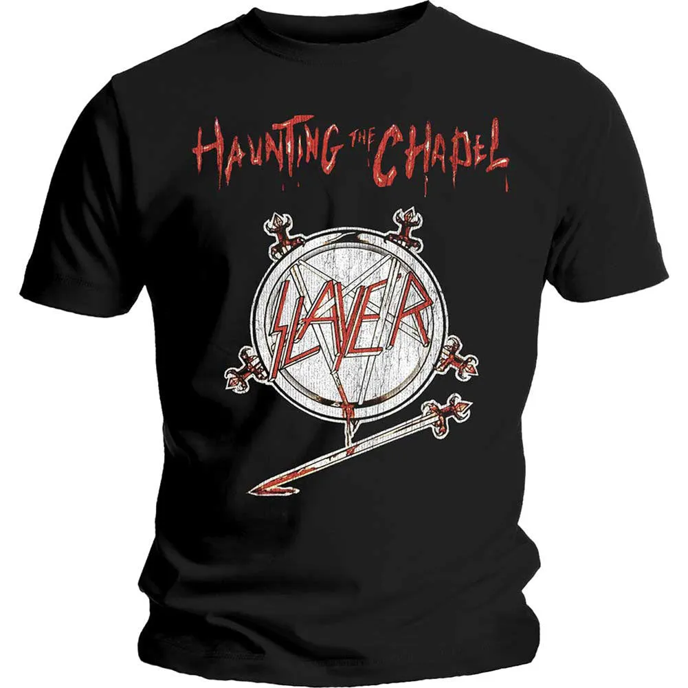 Haunting the Chapel Slim Fit T-shirt sold by Rockabilia