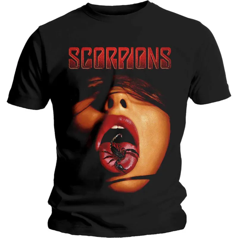 Scorpion Tongue Slim Fit T-shirt sold by Rockabilia