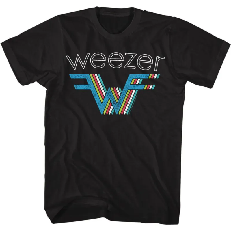 W Multi Color T-shirt sold by Rockabilia