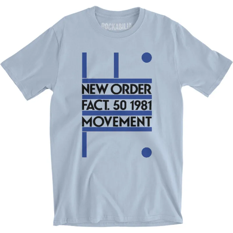 Fact.50 1981 Movement Slim Fit T-shirt sold by Rockabilia
