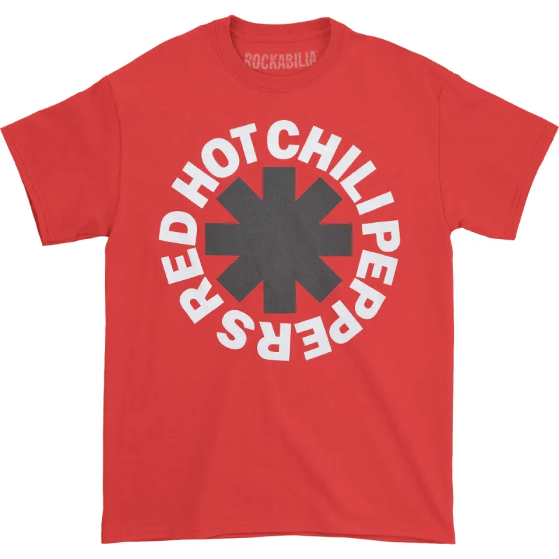 Black Asterisk on Red T-shirt sold by Rockabilia