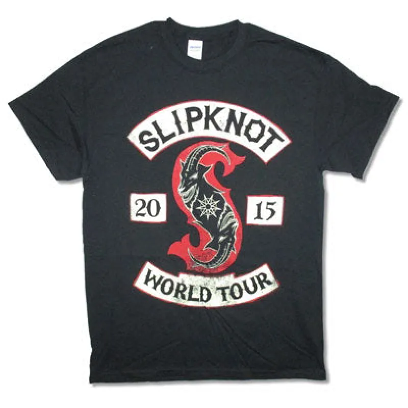 Patched Up 2015 World Tour Tee T-shirt sold by Rockabilia