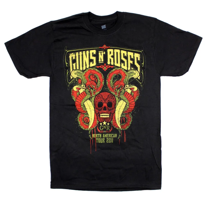 North American Tour 2011 (Orlando - Las Vegas) T-shirt sold by Rockabilia