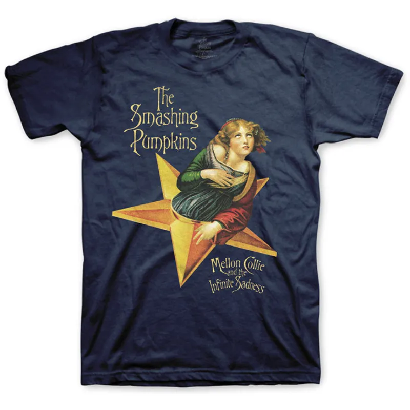 Smashing Pumpkins Mellon Collie Slim Fit T-shirt made by Rockabilia
