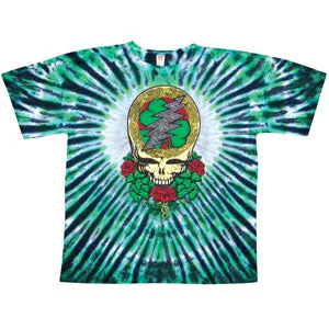 Celtic Shamrock Tie Dye T-shirt sold by Rockabilia