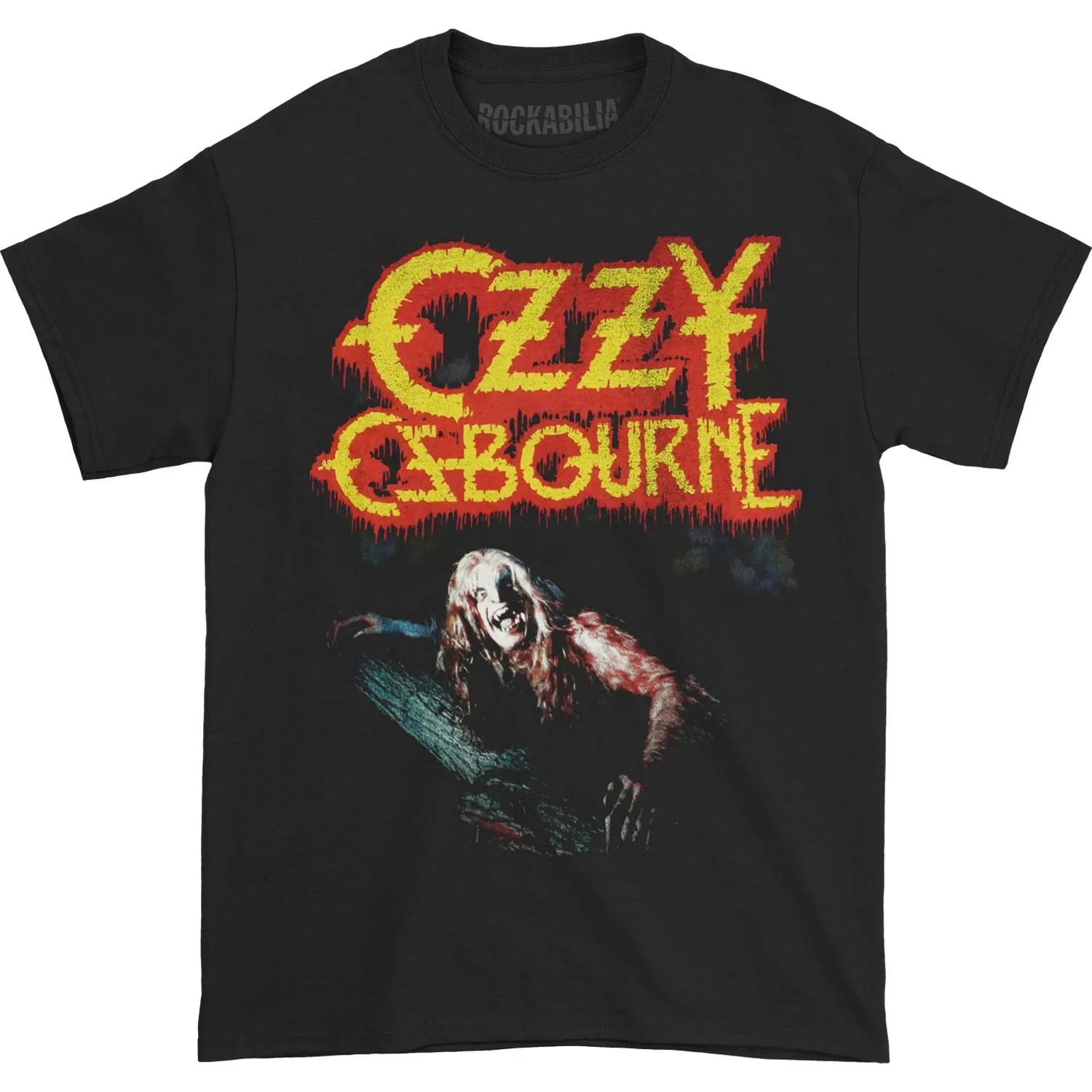 Bark At The Moon Distressed T-shirt sold by Rockabilia