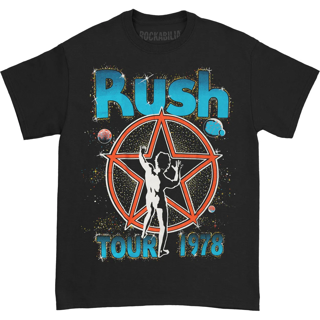 Starman Tour 1978 T-shirt sold by Rockabilia