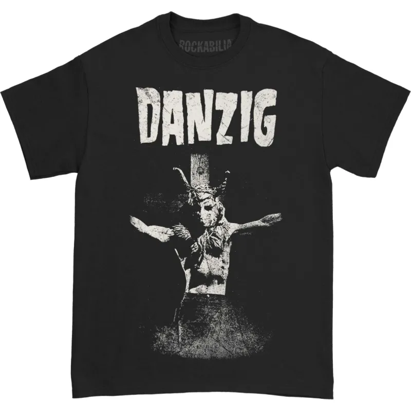 Skullman On Cross T-shirt sold by Rockabilia