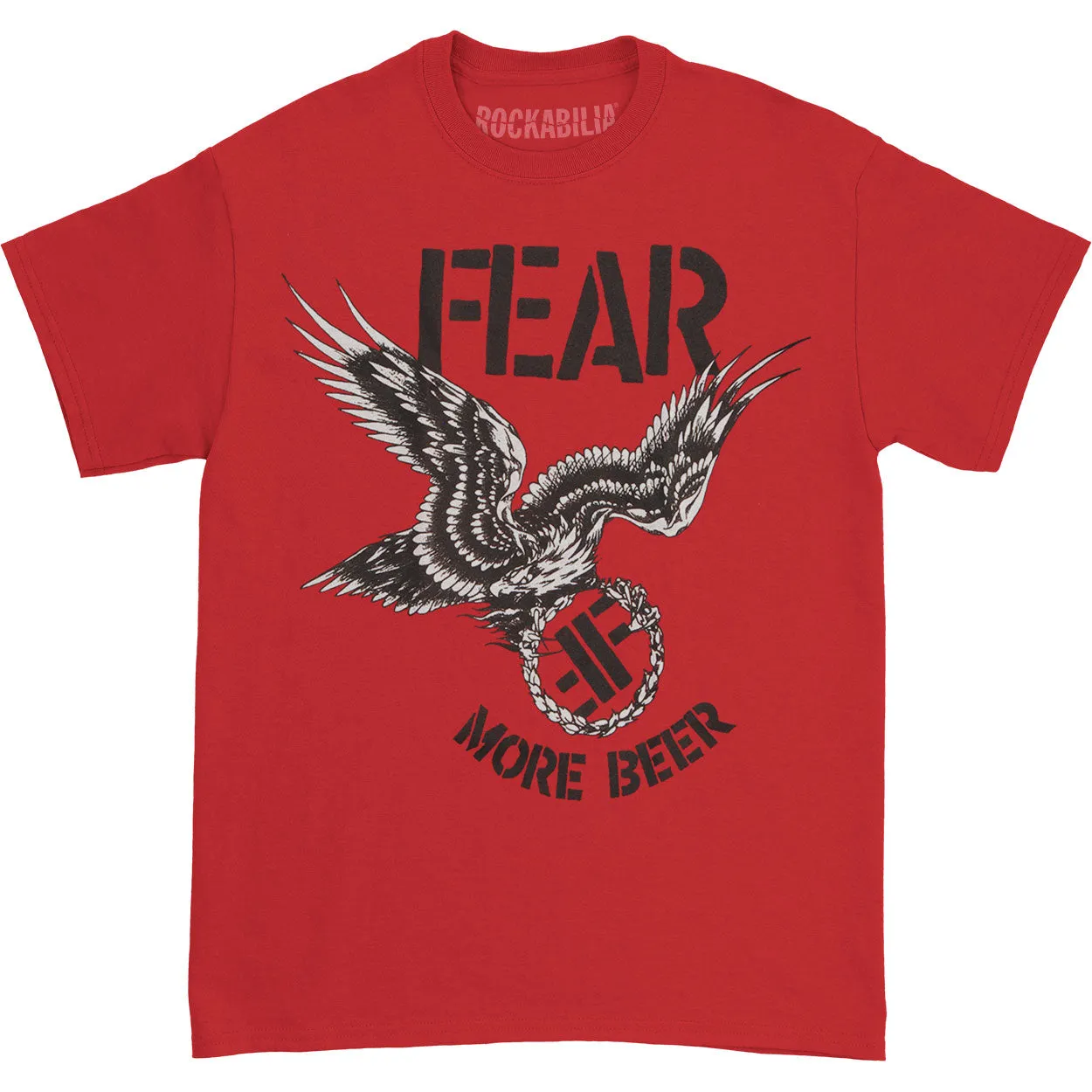 Fear - More Beer T-shirt sold by Rockabilia