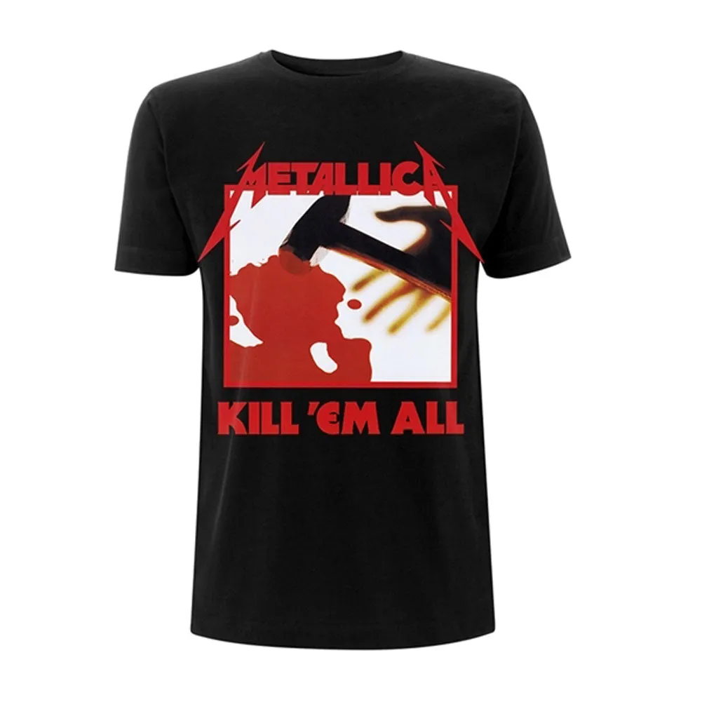 Kill Em All Tracks T-shirt sold by Rockabilia