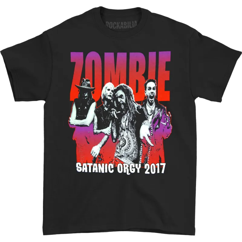 Satanic Orgy 2017 Fall Tour Tee T-shirt sold by Rockabilia