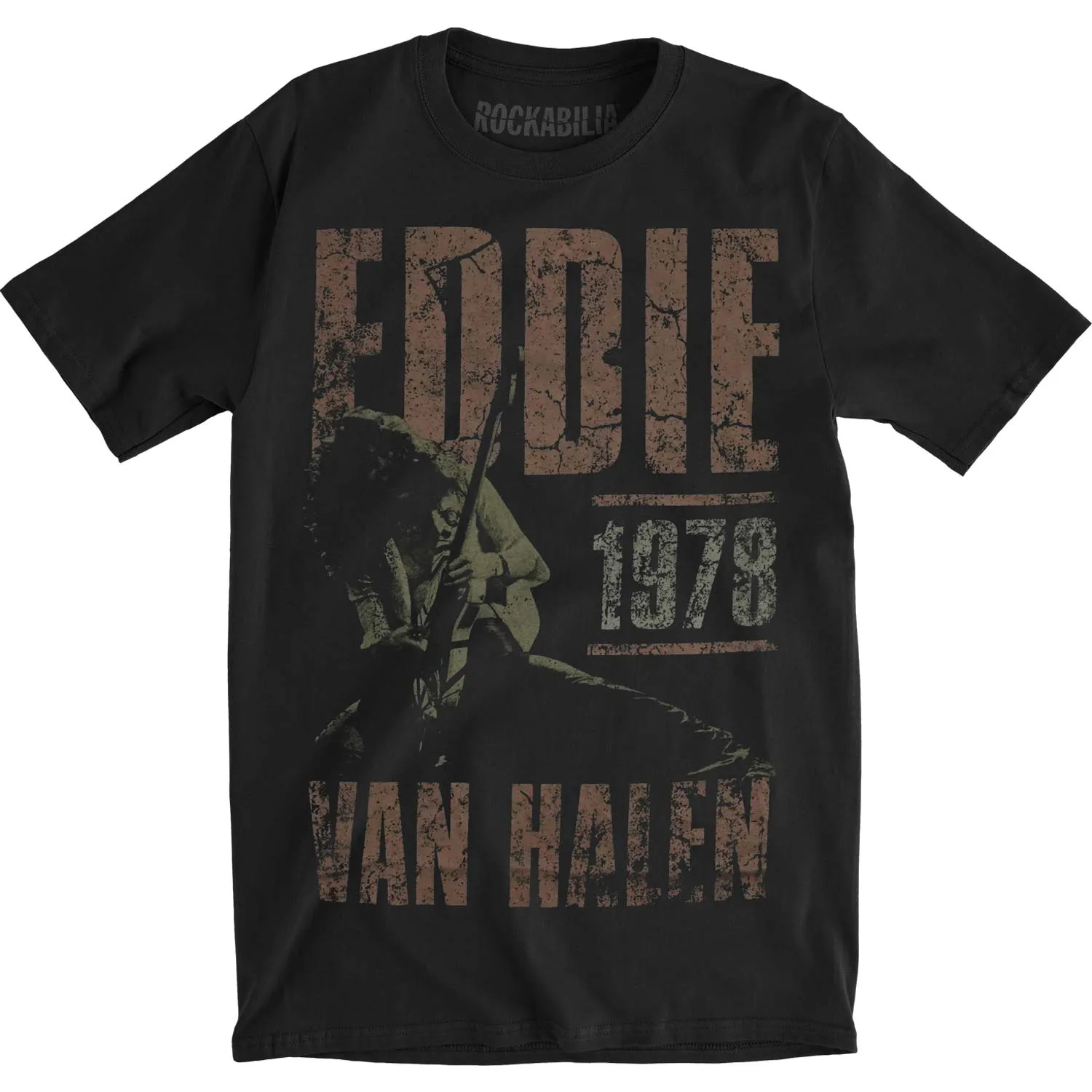 EVH Poster Tee Vintage T-shirt sold by Rockabilia