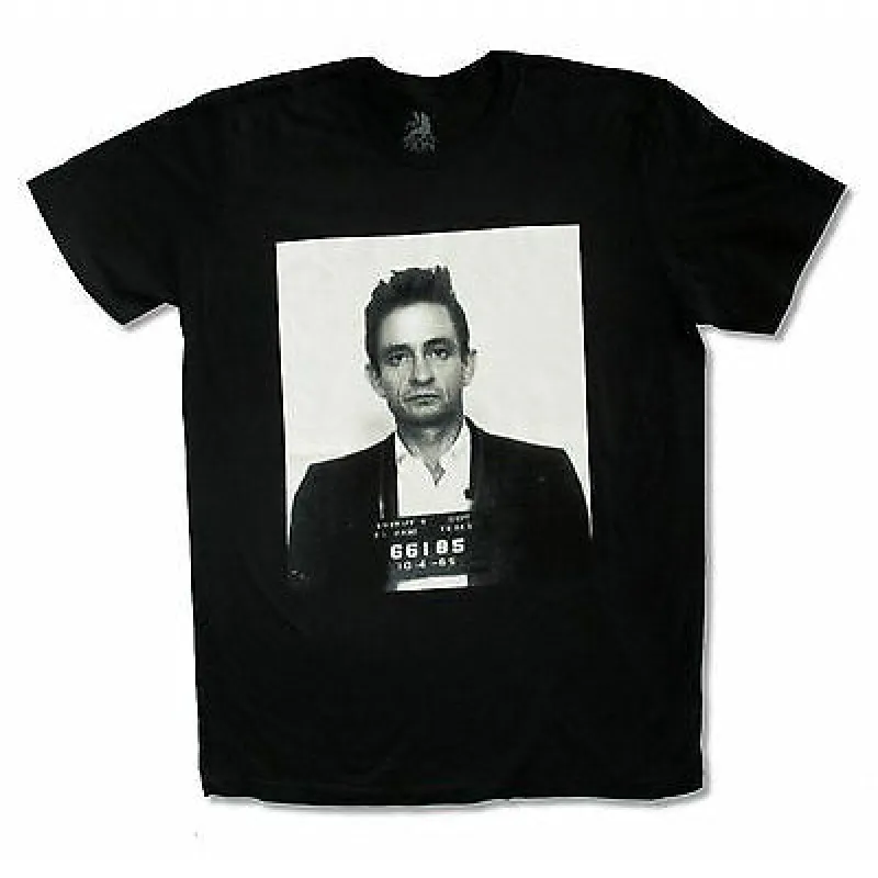 Mugshot T-shirt sold by Rockabilia