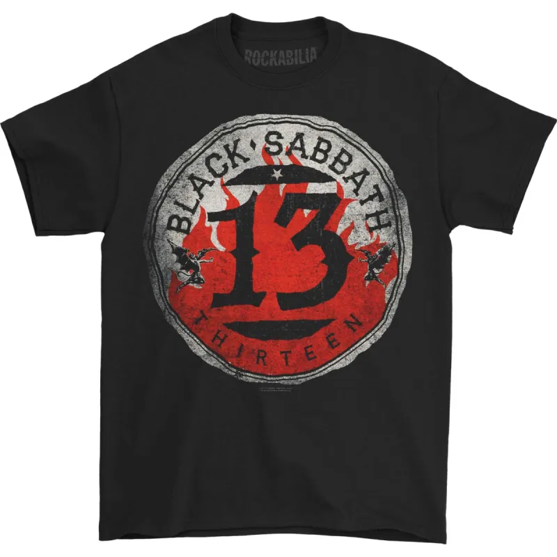 13 Flame Circle T-shirt sold by Rockabilia