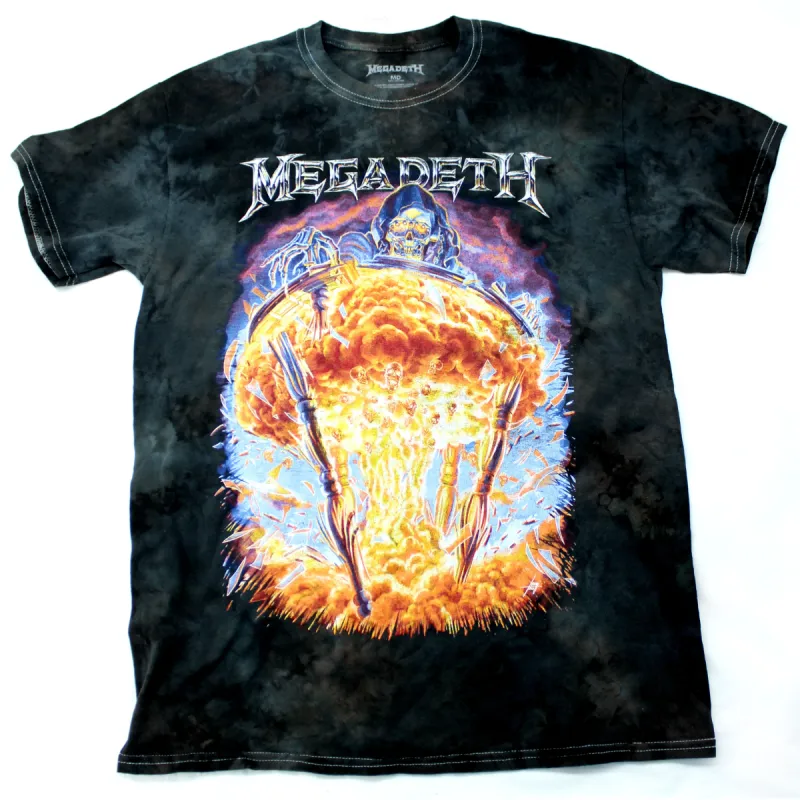 Countdown To Extinction Tie Dye T-shirt sold by Rockabilia