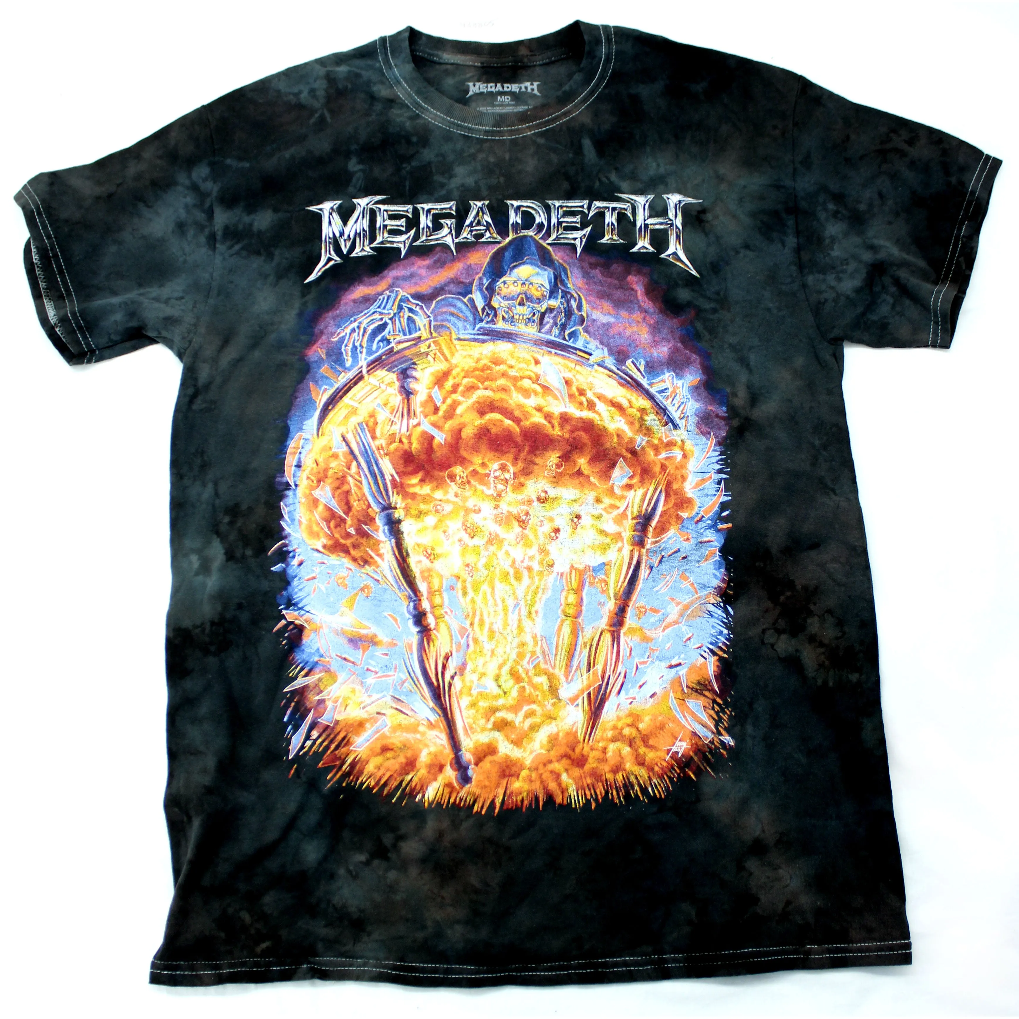 Countdown To Extinction Tie Dye T-shirt sold by Rockabilia