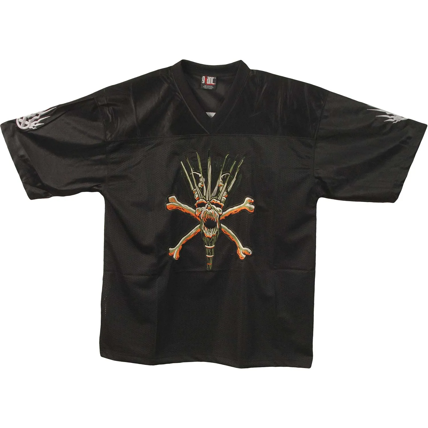 Skull Footbal Jersey sold by Rockabilia