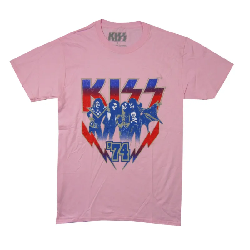 74 Tour Band Bolts T-shirt sold by Rockabilia