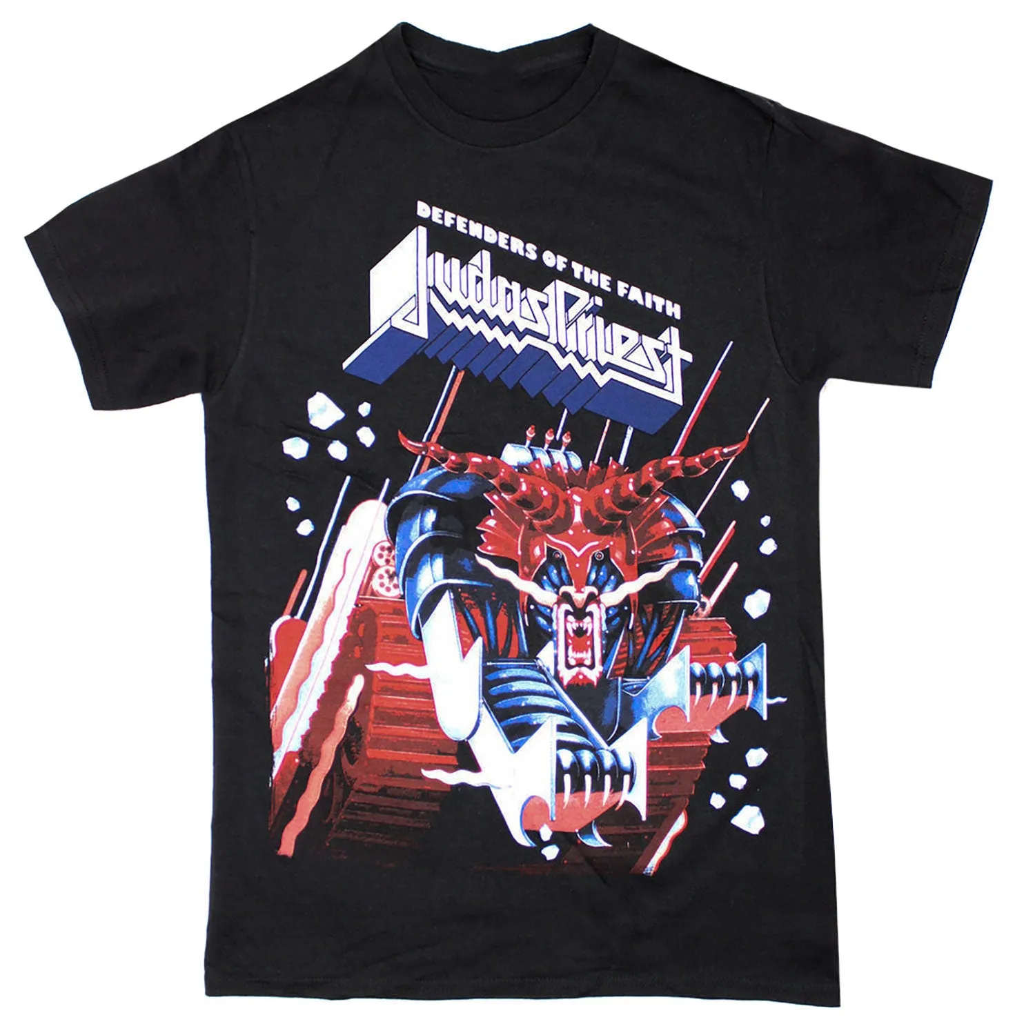 Defenders Of The Faith T-shirt sold by Rockabilia