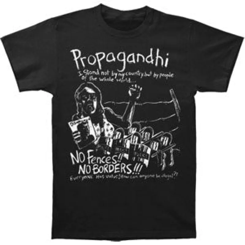 No Borders No Fences Shirt T-shirt sold by Rockabilia