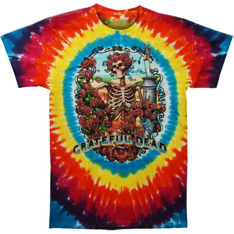 Rainbow Bertha Tie Dye T-shirt sold by Rockabilia