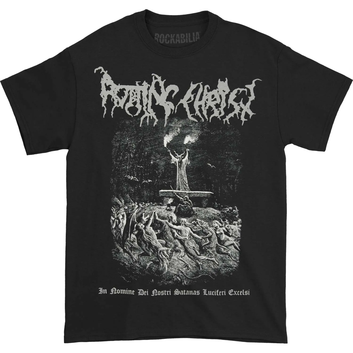 In Nomine Dei Nostri T-shirt sold by Rockabilia