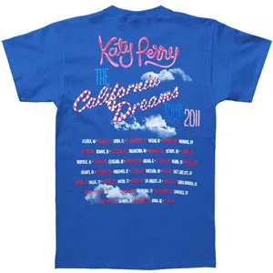 Heart Shaped Cloud 2011 Tour Slim Fit T-shirt sold by Rockabilia product image thumbnail 2