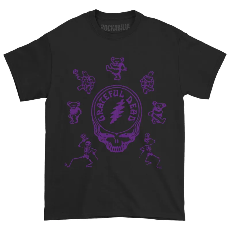 Purple Steal Your Face Logo T-shirt sold by Rockabilia