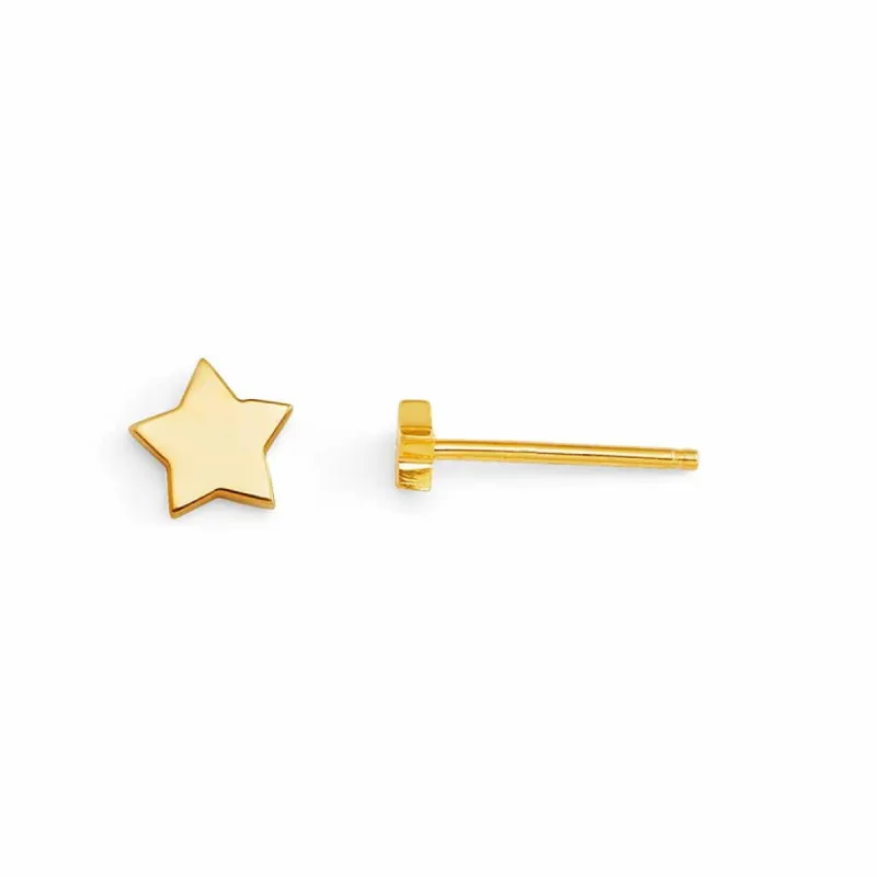Moyen Star Stud Earrings sold by Baby Gold
