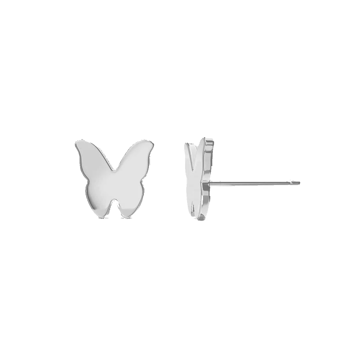 Butterfly Stud Earrings sold by Baby Gold product image thumbnail 2