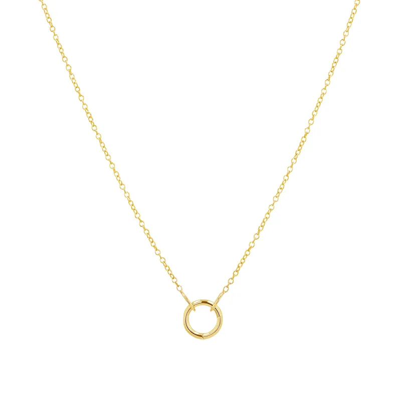 Connector Cable Chain Necklace sold by Baby Gold