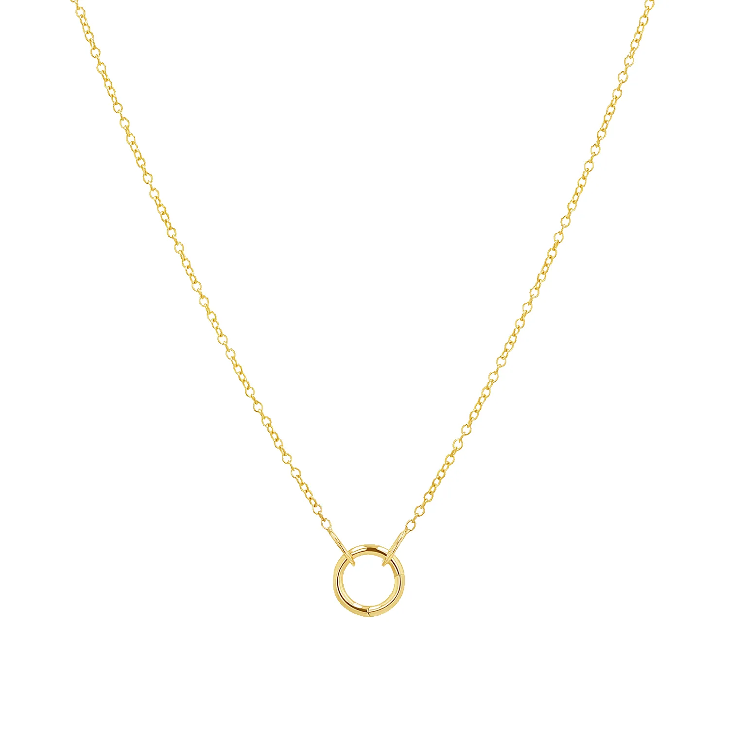 Connector Cable Chain Necklace sold by Baby Gold