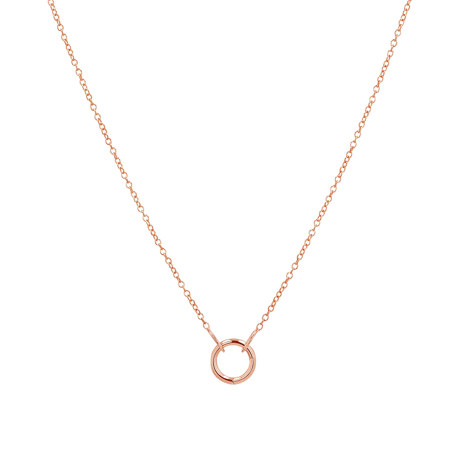 Connector Cable Chain Necklace sold by Baby Gold product image thumbnail 3