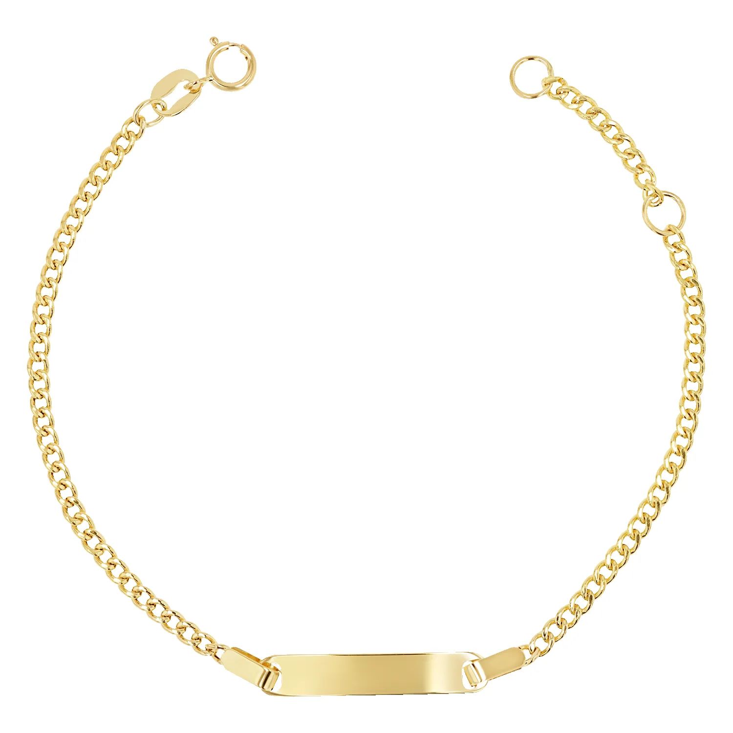 Curb ID Bracelet sold by Baby Gold product image thumbnail 2
