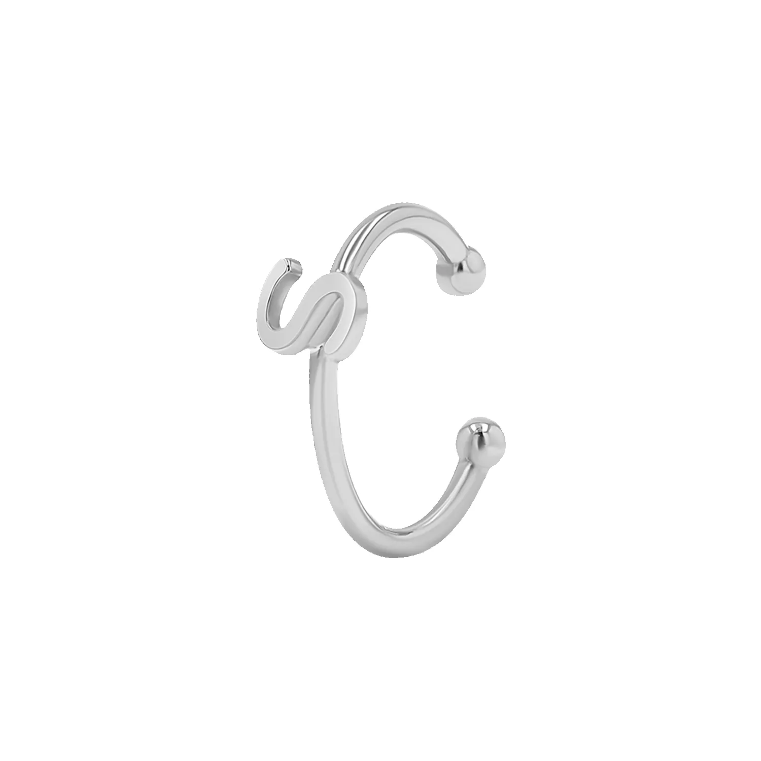 Initial Ear Cuff sold by Baby Gold product image thumbnail 5