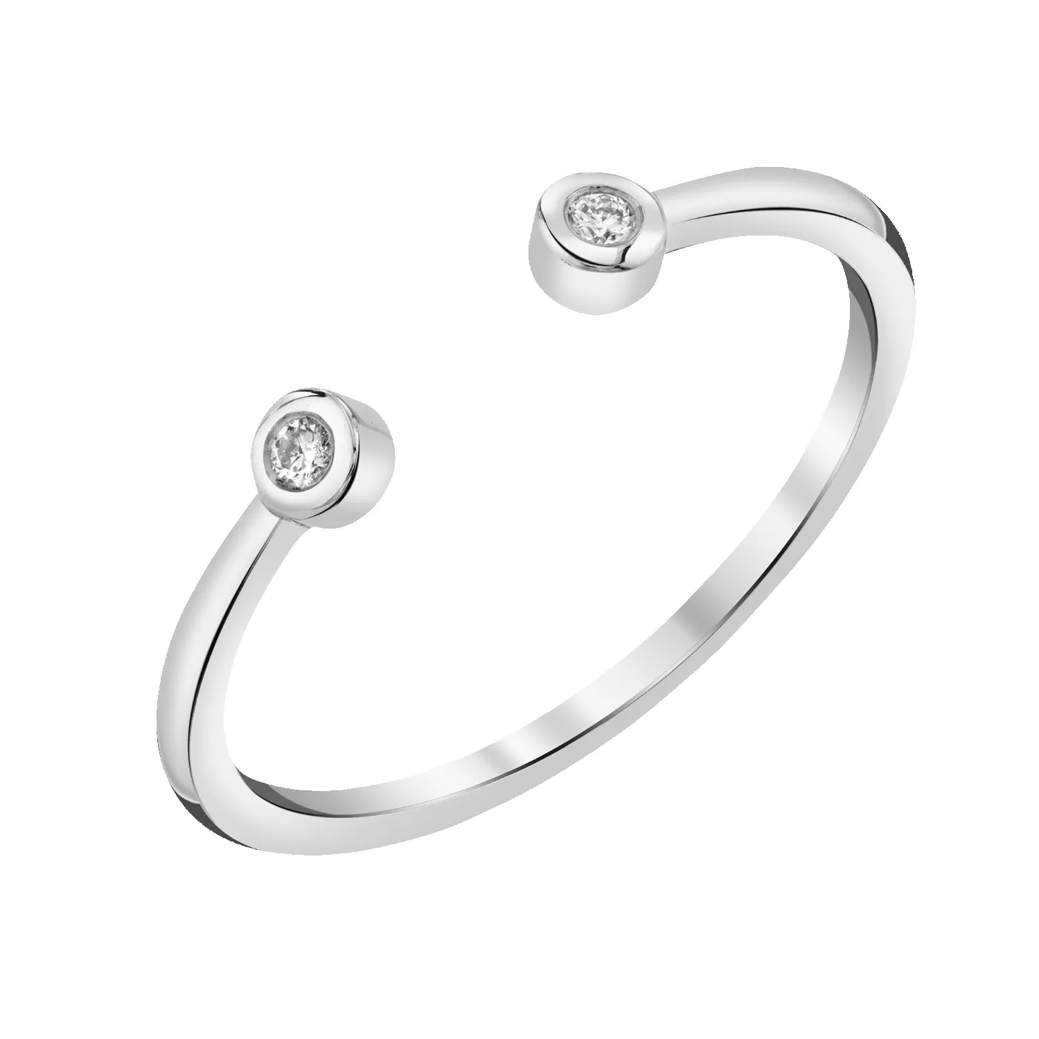 Open Diamond Ring sold by Baby Gold product image thumbnail 2