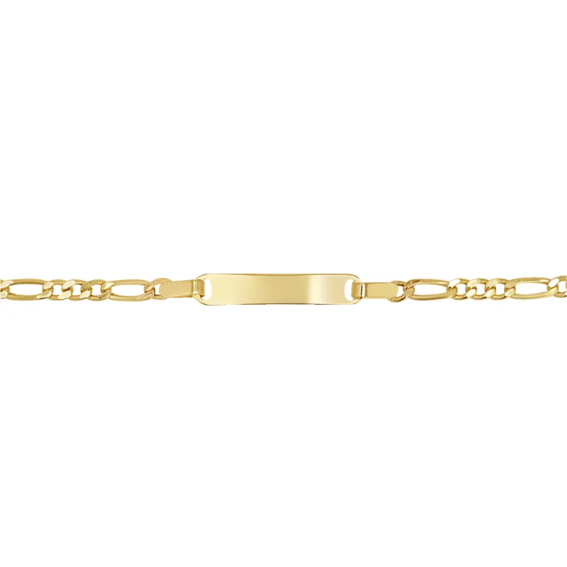 Figaro ID Bracelet sold by Baby Gold