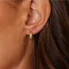 Sparkle Tapered Huggies Hoops sold by Baby Gold