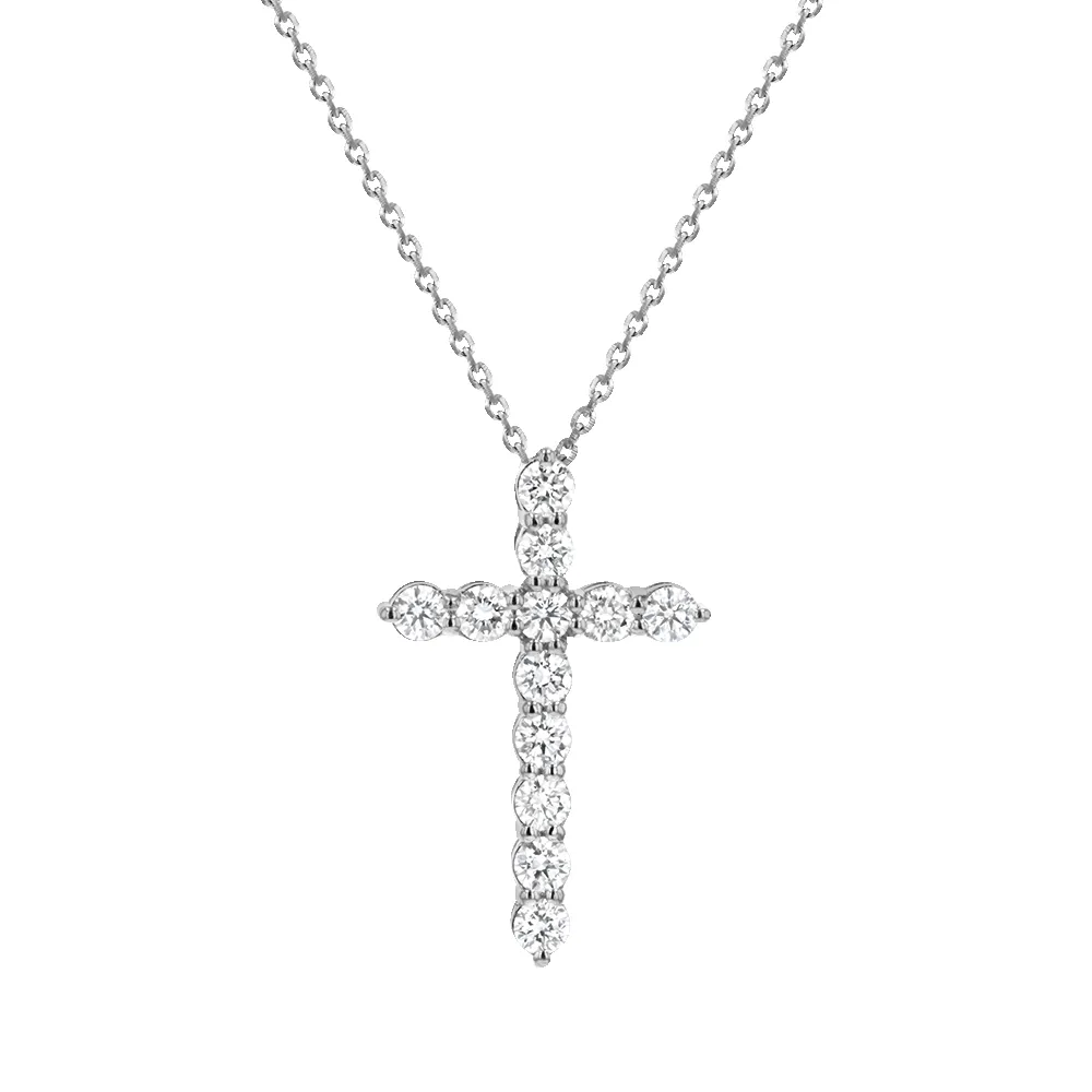 Diamond Cross Necklace sold by Baby Gold product image thumbnail 2