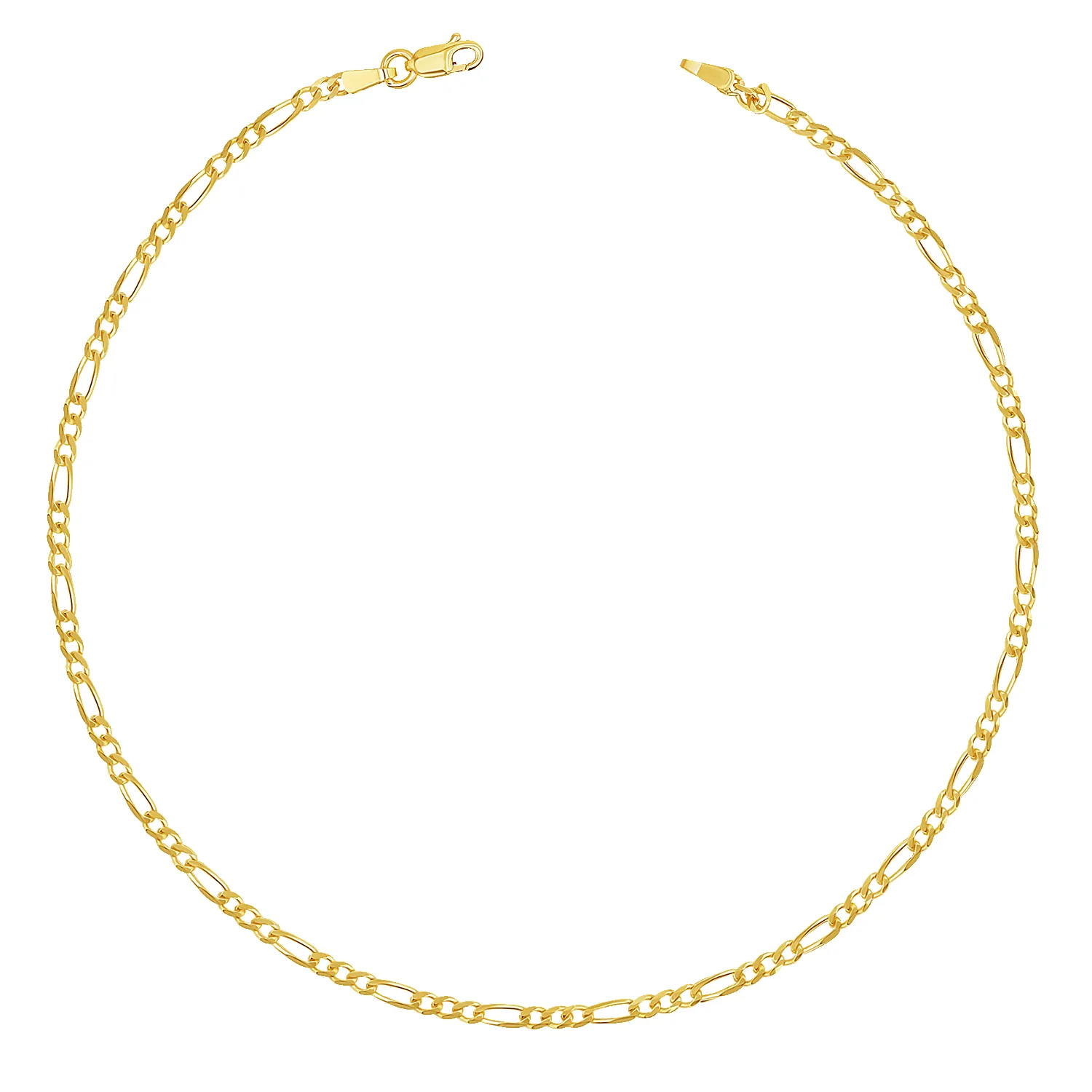 Figaro Chain Anklet sold by Baby Gold