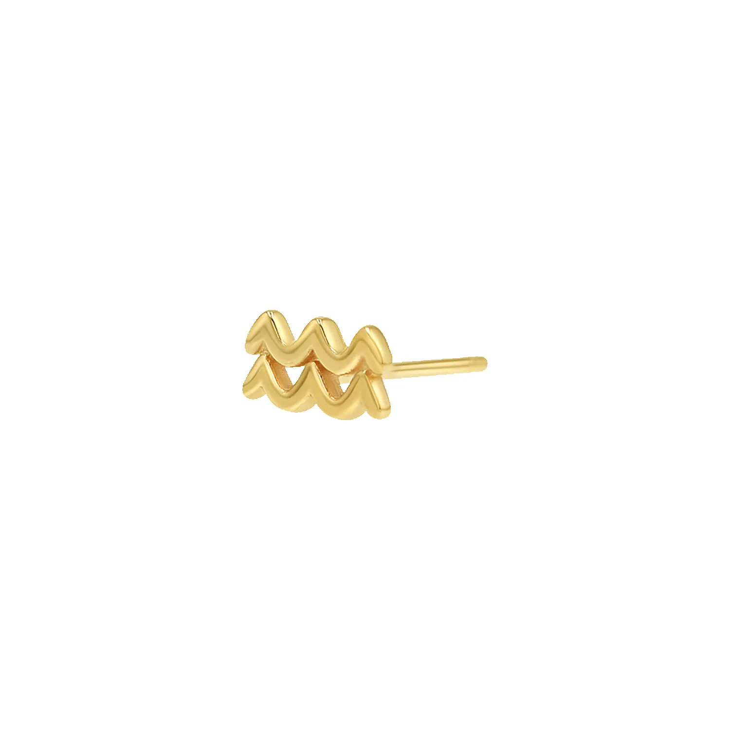 Zodiac Stud Earrings sold by Baby Gold product image thumbnail 5