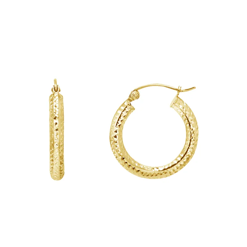 Ziggy Hoop Earrings sold by Baby Gold