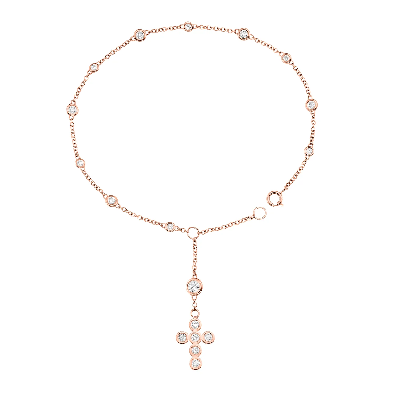 Religious Rosary Bracelet sold by Baby Gold product image thumbnail 3