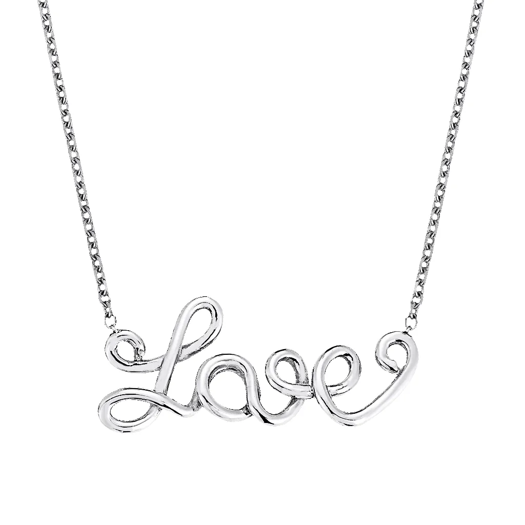 Wire Word Necklace sold by Baby Gold product image thumbnail 2