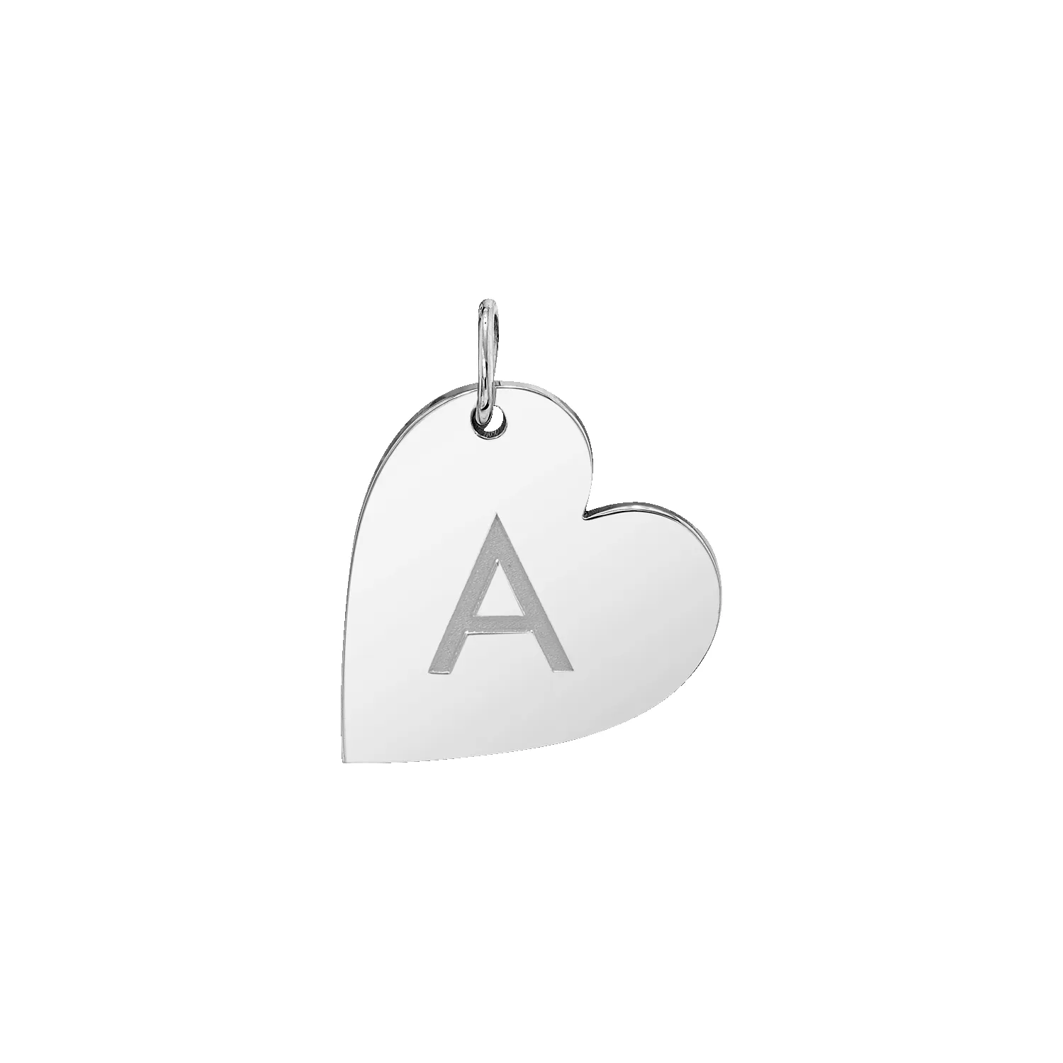 Initial Heart Charm sold by Baby Gold product image thumbnail 2