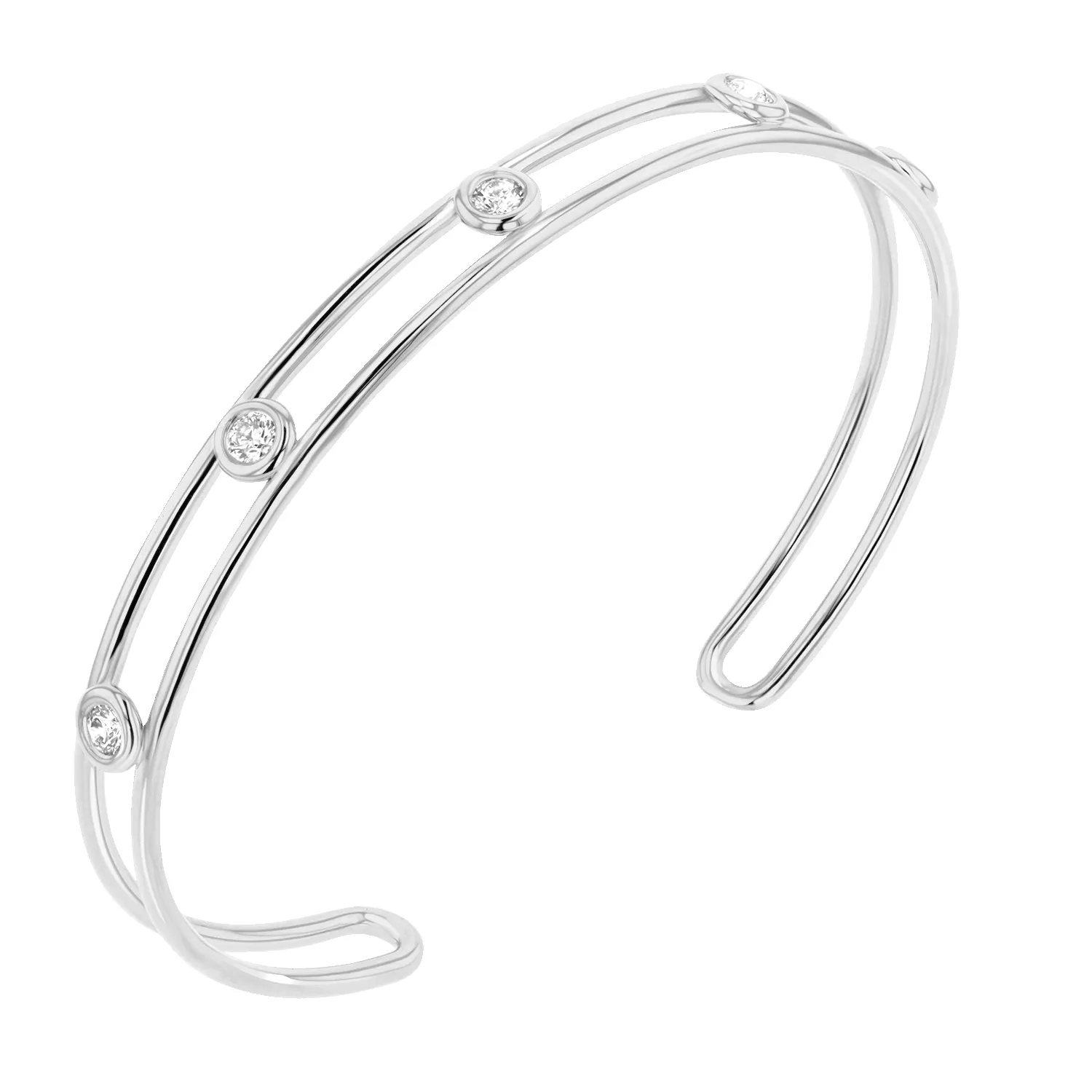 Bubble Diamond Cuff sold by Baby Gold product image thumbnail 5