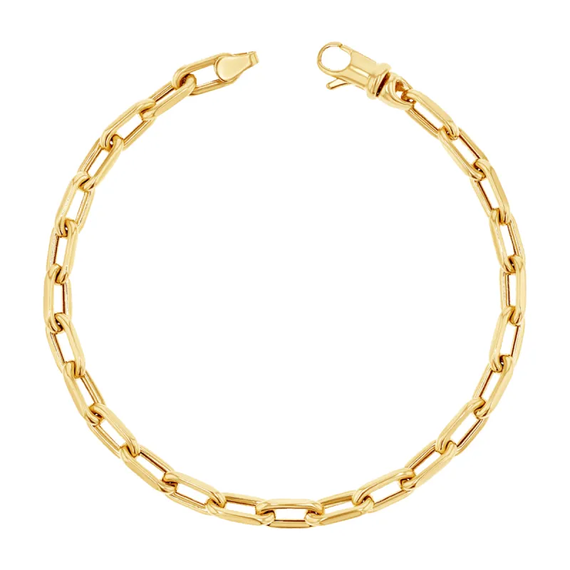 14K Beverly Chain Bracelet sold by Baby Gold