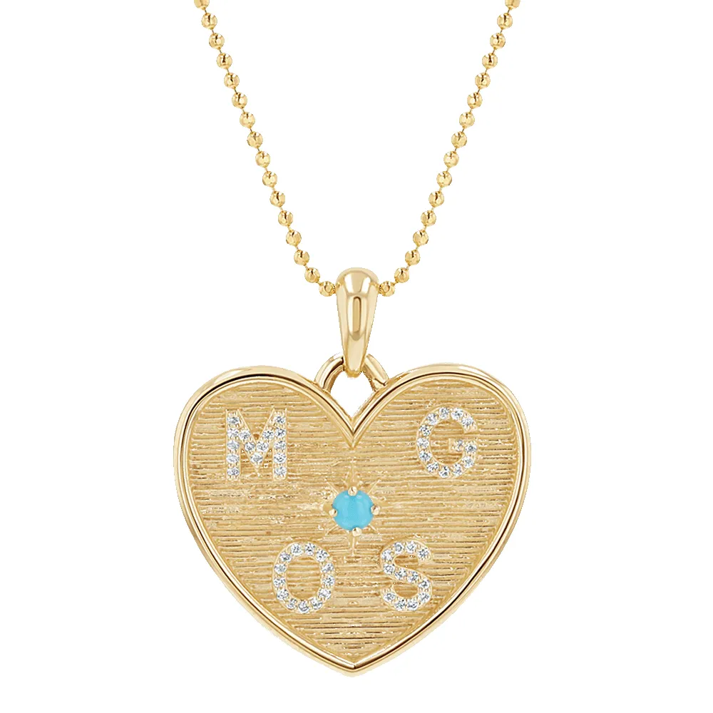 Heart of Mine Necklace sold by Baby Gold