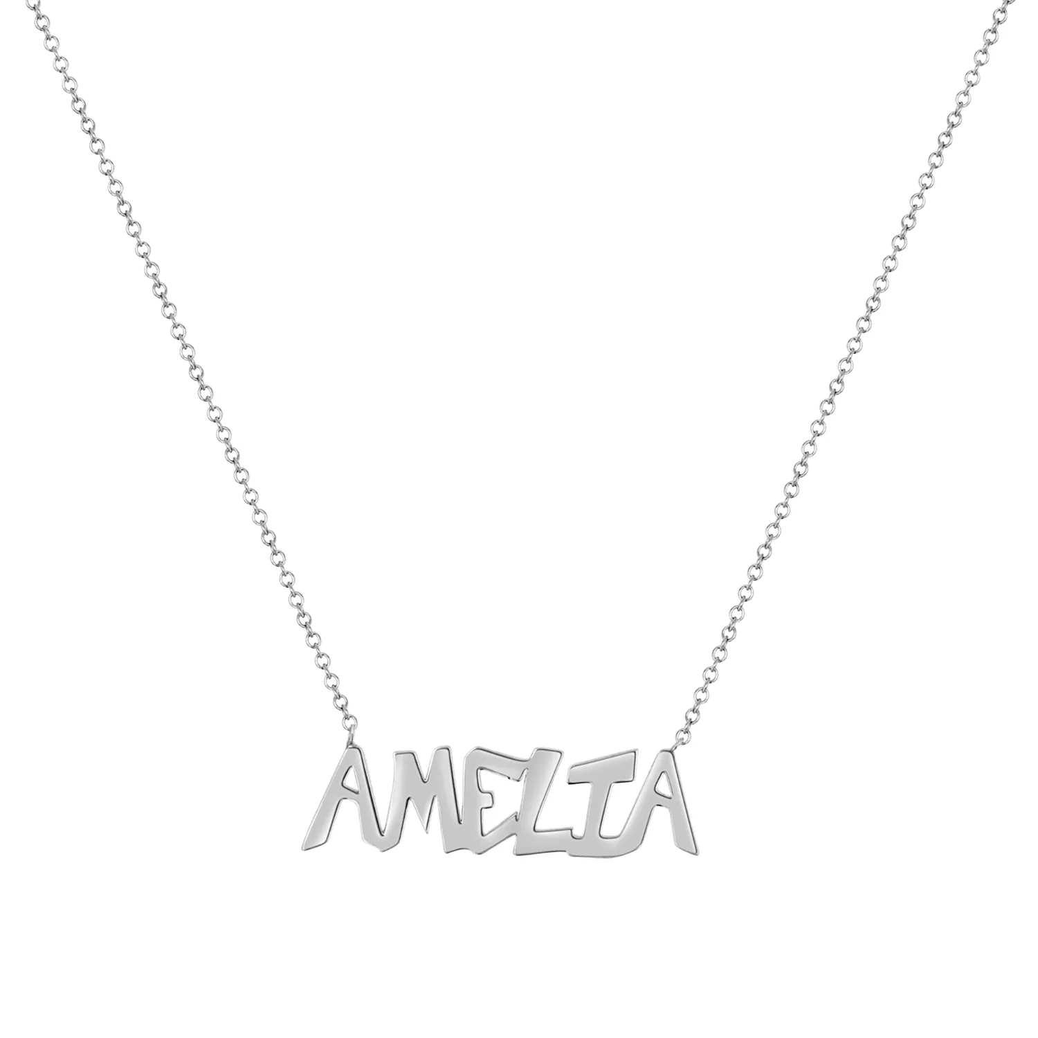 Graffiti Name Necklace sold by Baby Gold product image thumbnail 5